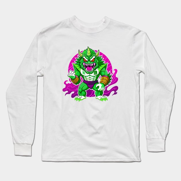 Funky Fiend Long Sleeve T-Shirt by Teeport